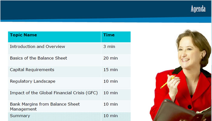 This is an image that displays the agenda of an Instructor-led training or virtual training. Instructor-led or virtual trainings are examples of learning deliverables developed by HCS Learning Development.