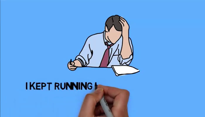 This is an image of a screen within the IBM Inventors animated instructional video developed with Sparkol Videoscribe. Instructional videos with Videoscribe sketch animation are examples of digital learning deliverables developed by HCS Learning Development.