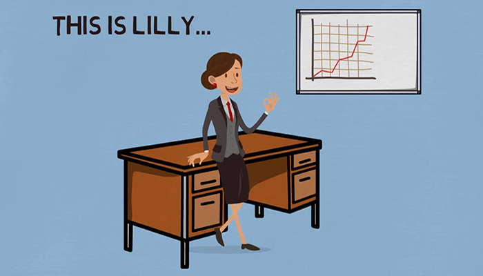 This is an image of a screen within the HR Recruiting Use Case animated instructional video developed with Videoscribe. Instructional videos with Videoscribe sketch animation are examples of digital learning deliverables developed by HCS Learning Development.